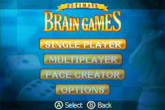 Ultimate Brain Games screenshot 4 for GameBoy Advance